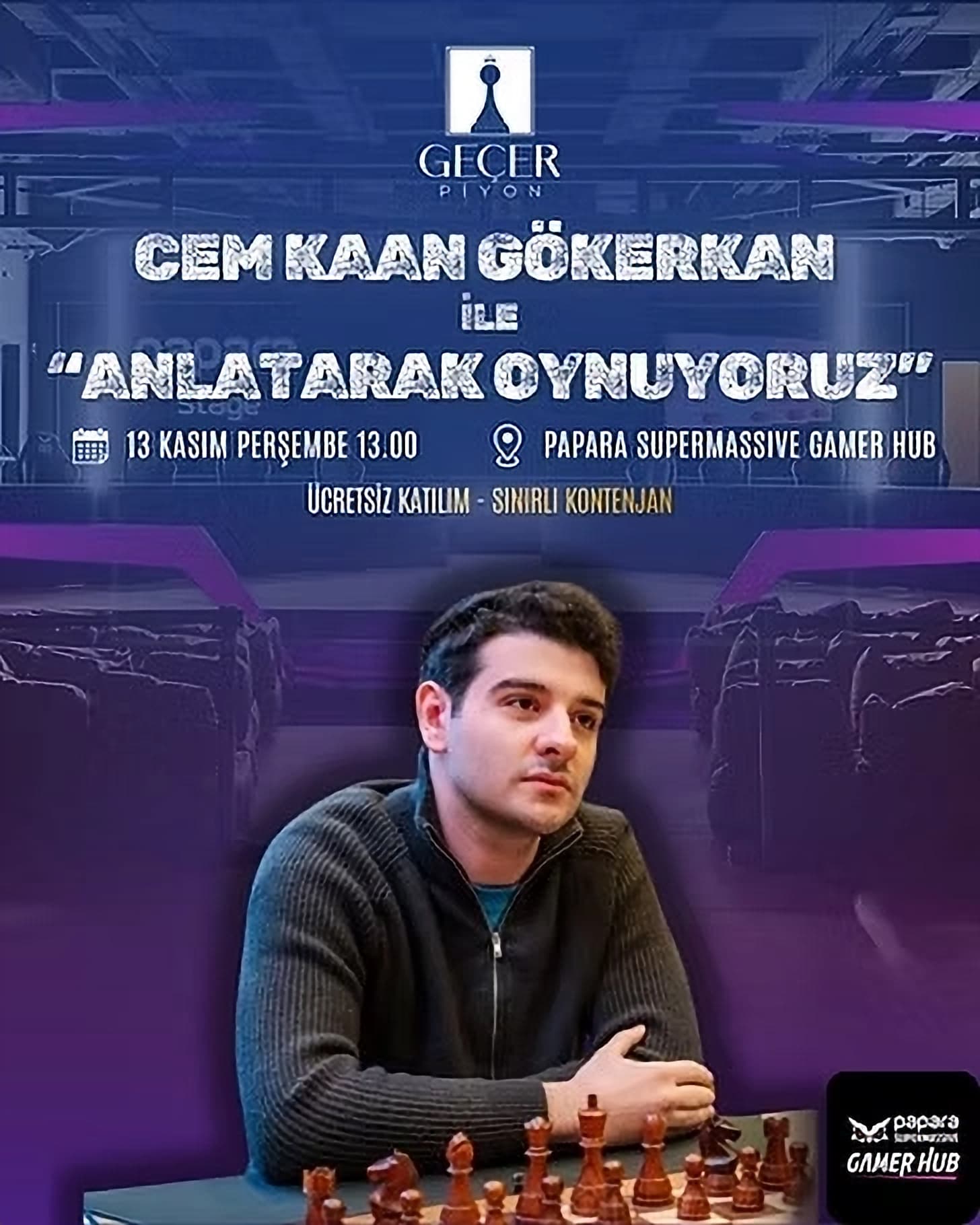 Cem Kaan Gökerkan ile "Anlatarak Oynuyoruz"